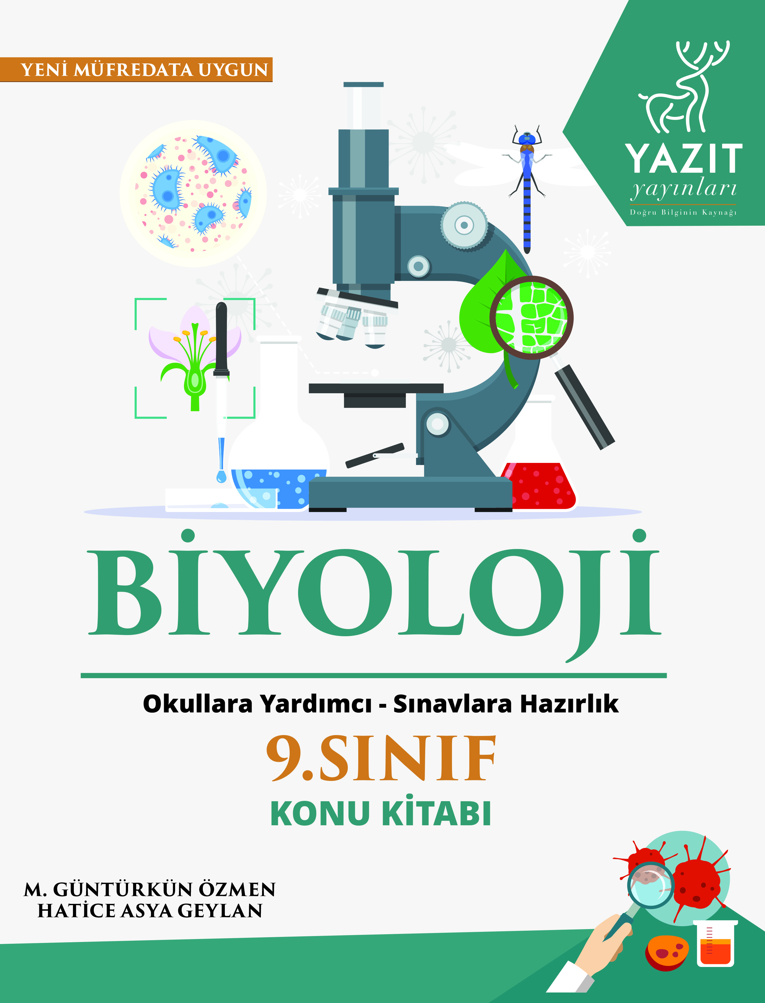 9. Sınıf Biyoloji Konu Kitabı YENİ kapak görseli